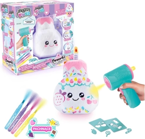 Epee Project Pluche – dessertje creatieve set met elektronische airbrush