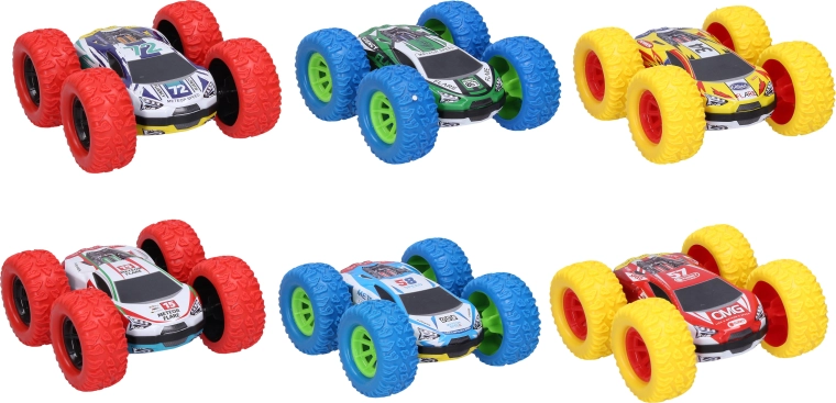 Metalen dubbelzijdige auto 11,5 cm met vliegwiel