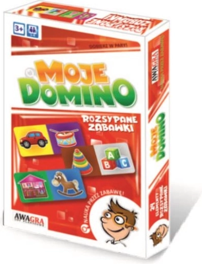 Mijn domino – verspreid speelgoed