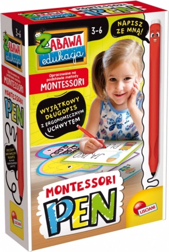 Montessori pennenset met 32 kaartjes