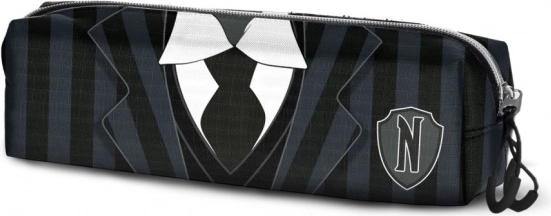 Etui Wednesday met uniform-motief