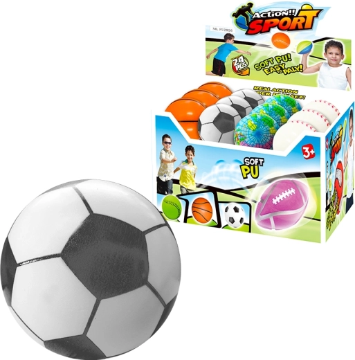 Sportbal 7 cm – zachte foam bal voor kinderen