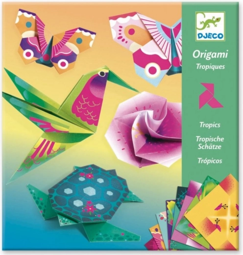 Origami Neon Tropen van Djeco
