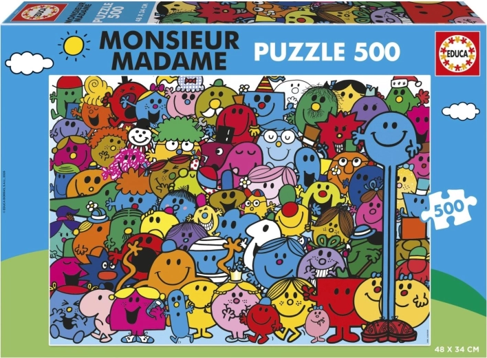 Educa puzzel Monsieur Madame 500 stukjes