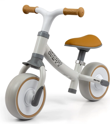 Loopfiets Milly Mally Skippy wit