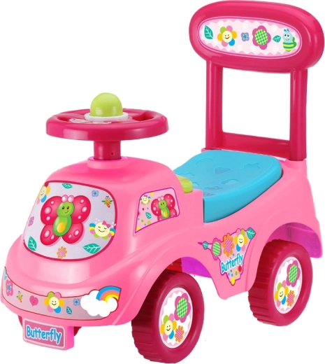 Loopauto vlinder