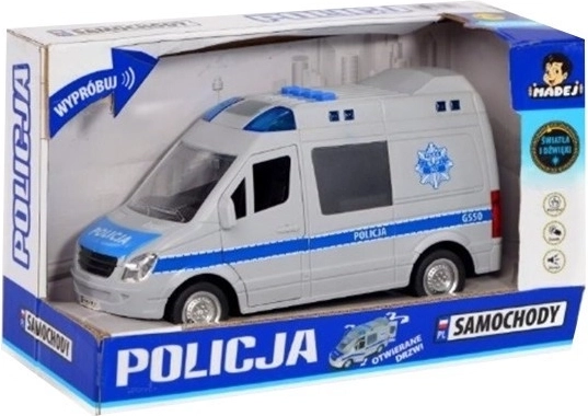 Politiewagen met licht en geluid 1:16