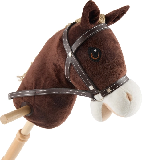 Bieco hobby horse op stok Coco