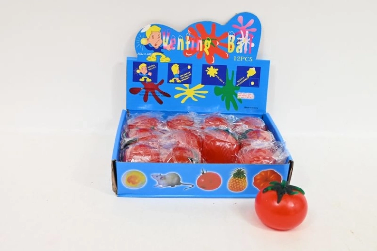Antistress knijpspeeltje (squishy) in de vorm van een tomaat