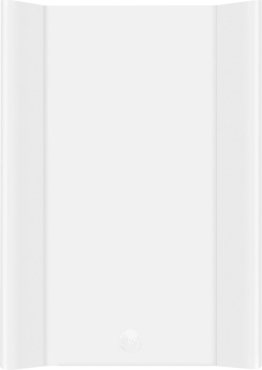 Ceba Baby zachte aankleedmat met verhoogde randen Basic wit 50 × 70 cm