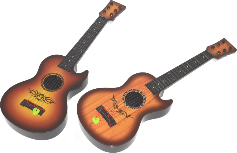 Kindergitaar 59 cm met plectrum