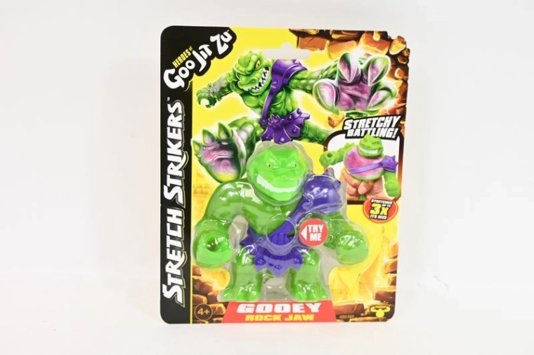 Goo Jit Zu Rock Jaw Stretch Strikers – rekbare figuur