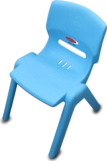 Kinderstoel Smiley blauw