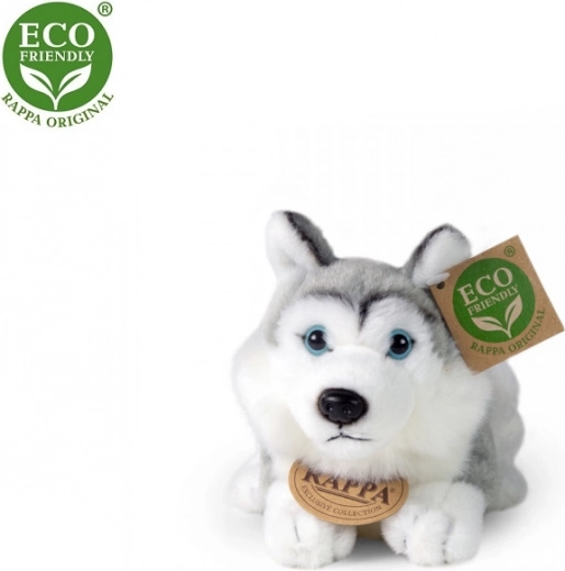 Pluchen Husky Hond 17 cm Eco-Friendly