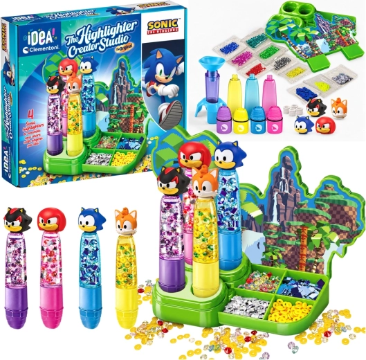 Creatieve set om Sonic-markeerstiften te maken