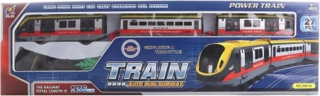 Treinbaan met hogesnelheidstrein 176 cm