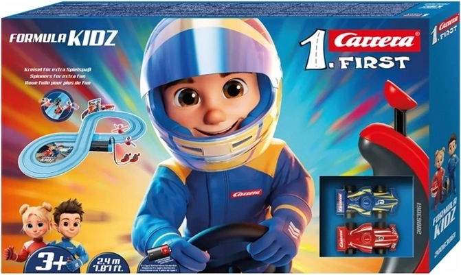 Carrera First racebaan Formula Kidz 2,4 m