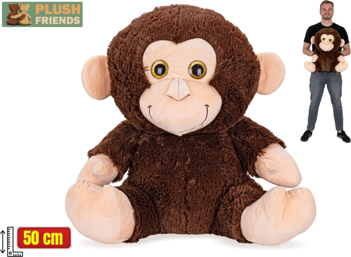 Plush Friends pluchen aap 50 cm