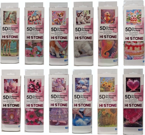 Diamantmozaïek 5D creatieve set 20 × 20 cm - 1 stuk