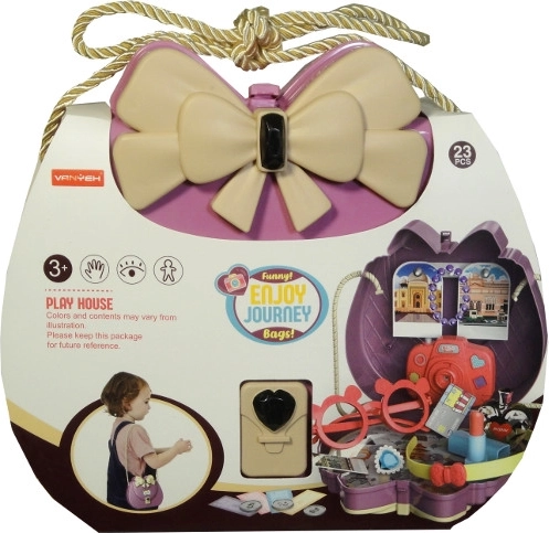 Kinder beautyset 2-in-1 handtas met accessoires