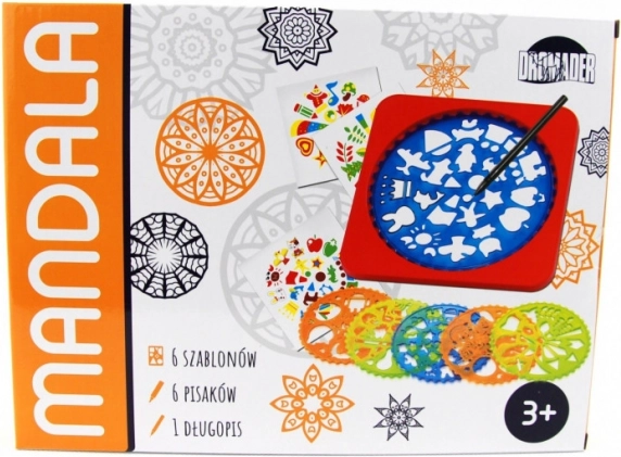 Set tekeningen mandala