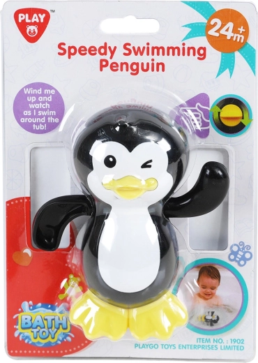 Snelzwemmende pinguïn voor in het water van Playgo