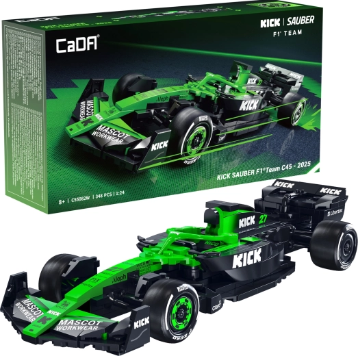 Bouwset CaDA racewagen KICK SAUBER F1 C45 (schaal 1:24, 348 stukjes)