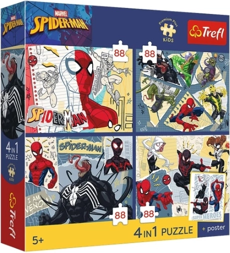 Puzzel 4×88 Premium Plus Kids – Sieć zabawy