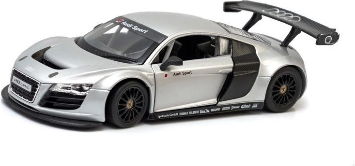 Rastar Audi R8 LMS 1:24 zilverkleurig automodel
