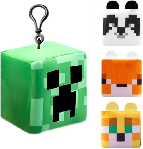 Minecraft pluchen kubus – hanger met clip