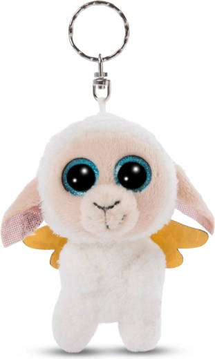 Nici Glubschis pluchen sleutelhanger engelsschaap Nalla 9 cm