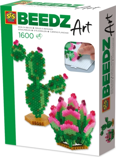 Strijkkralen Art – cactus en vetplanten 3D