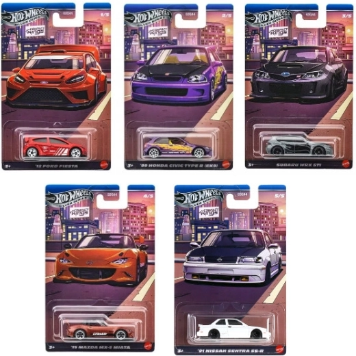 Hot Wheels zilveren autootje – collectie serie