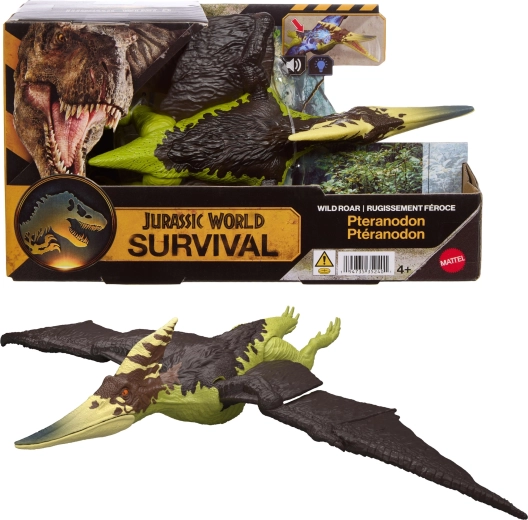 Interactieve dinosaurus JURASSIC WORLD Survival Pteranodon 30 cm