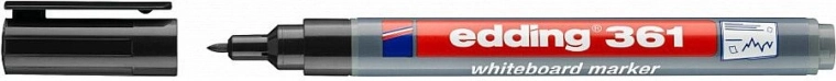Whiteboardmarker Edding 361 zwart - 1 stuk