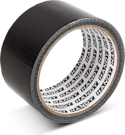 Universele stoffen ducttape zwart 10 m × 48 mm