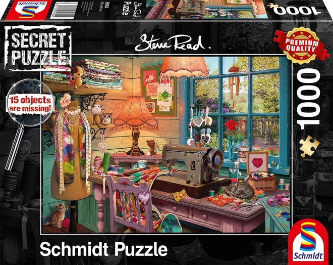 Puzzel Schmidt Secret – naaistudio, 1000 stukjes