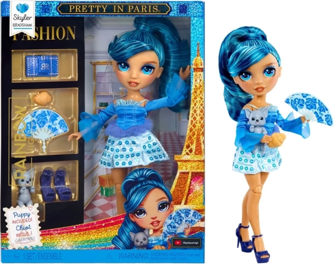 Rainbow High Pretty in Paris modepop Violet