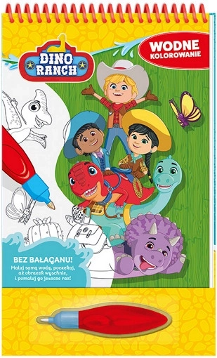 Dino Ranch waterkleurboek – deel 1