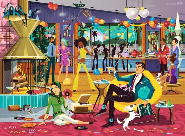 Ravensburger puzzel Jazzy! Tijd voor een feestje 500 stukjes