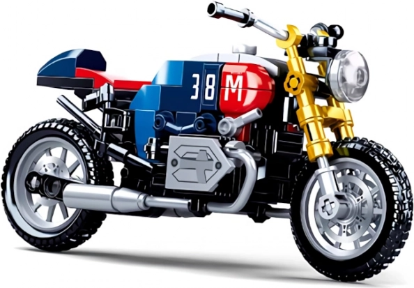 Sluban Model Bricks motor cafe racer – bouwset 197 stukjes
