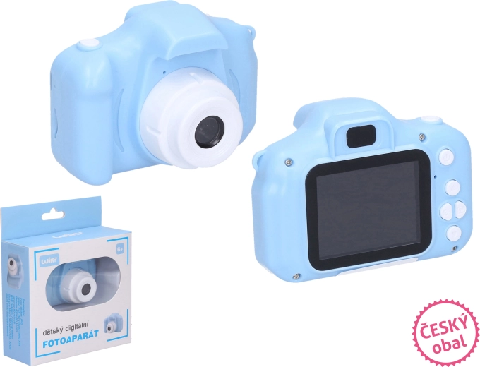 Digitale kindercamera – blauw, 48 Mpx, Full HD video