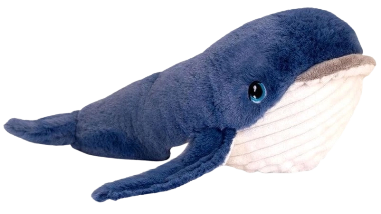 Pluchen walvis Keeleco 25 cm
