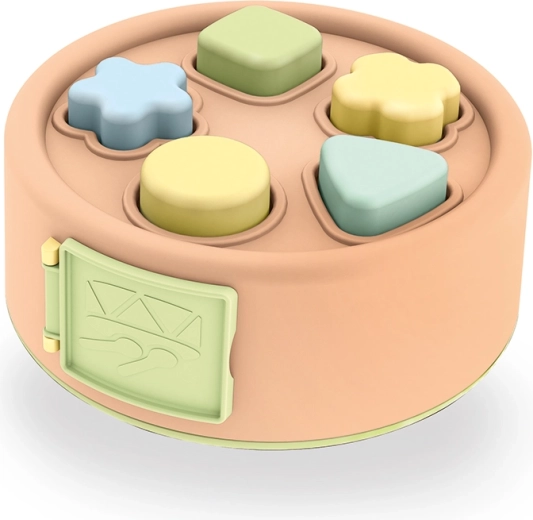 Trommeltje en vormendoos 2-in-1 – educatief speelgoed voor de allerkleinsten