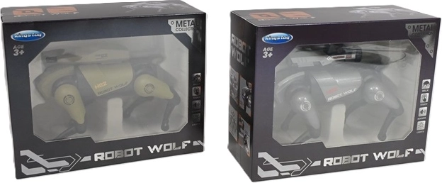 Interactieve robotwolf met licht en geluid, USB - 1 stuk
