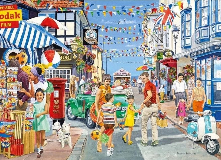 Legpuzzel Naar het strand 1000 stukjes GIBSONS