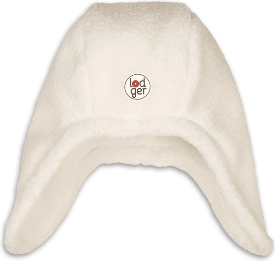 Lodger winterfleece muts teddy cloud dancer 3–6 maanden