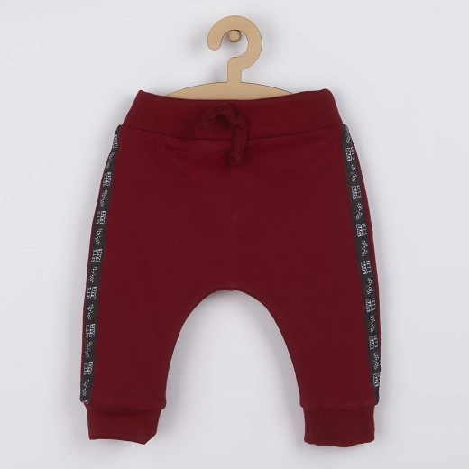 Baby joggingbroek Nicol Races bordeaux