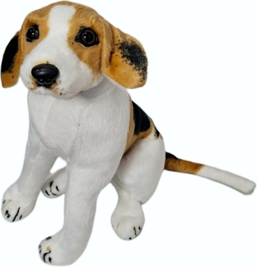 Pluchen beagle-hond