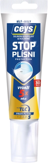Siliconenkit tegen schimmel 125 ml wit CEYS